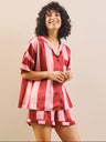 Pink and Red Stripe