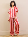 Pink and Red Stripe