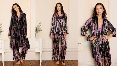 Wake up and cosy up: pyjamas with a matching robe