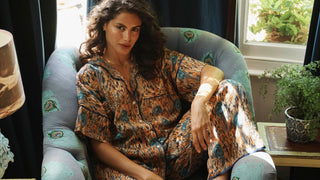 Thier Nibs Festival Feathers Print Pyjamas