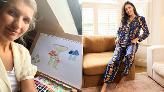 Their Nibs Mushroom Pyjama Design