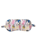 Eye Mask Satin Blue 80's Cirque