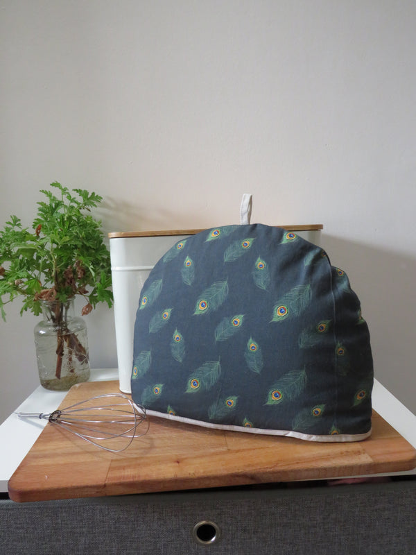Cotton Tea Cosy Peacock Feather