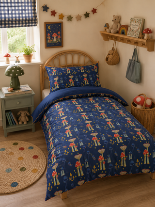 Kids Single Duvet Set Mushroom