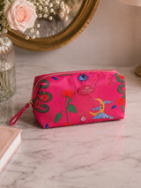 Pink Magic Print Cosmetic Bag
