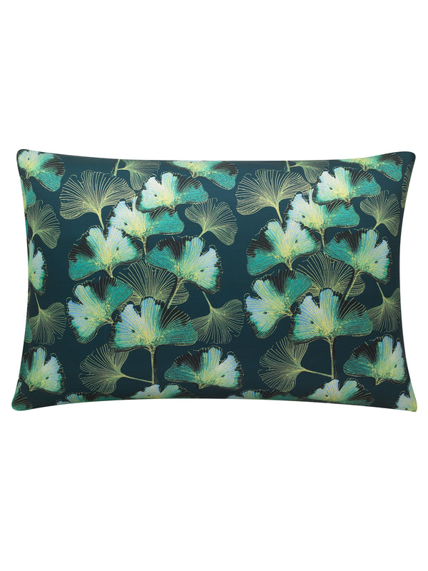 Pair of Satin Pillowcases Navy 30s Palms