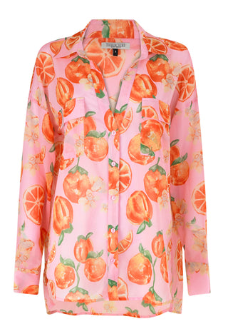 Womens Beach Shirt Seville Oranges