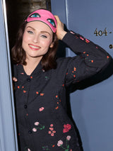 Their Nibs x Sophie Ellis-Bextor Pink Favourite Things/Read My Lips Satin Eye Mask