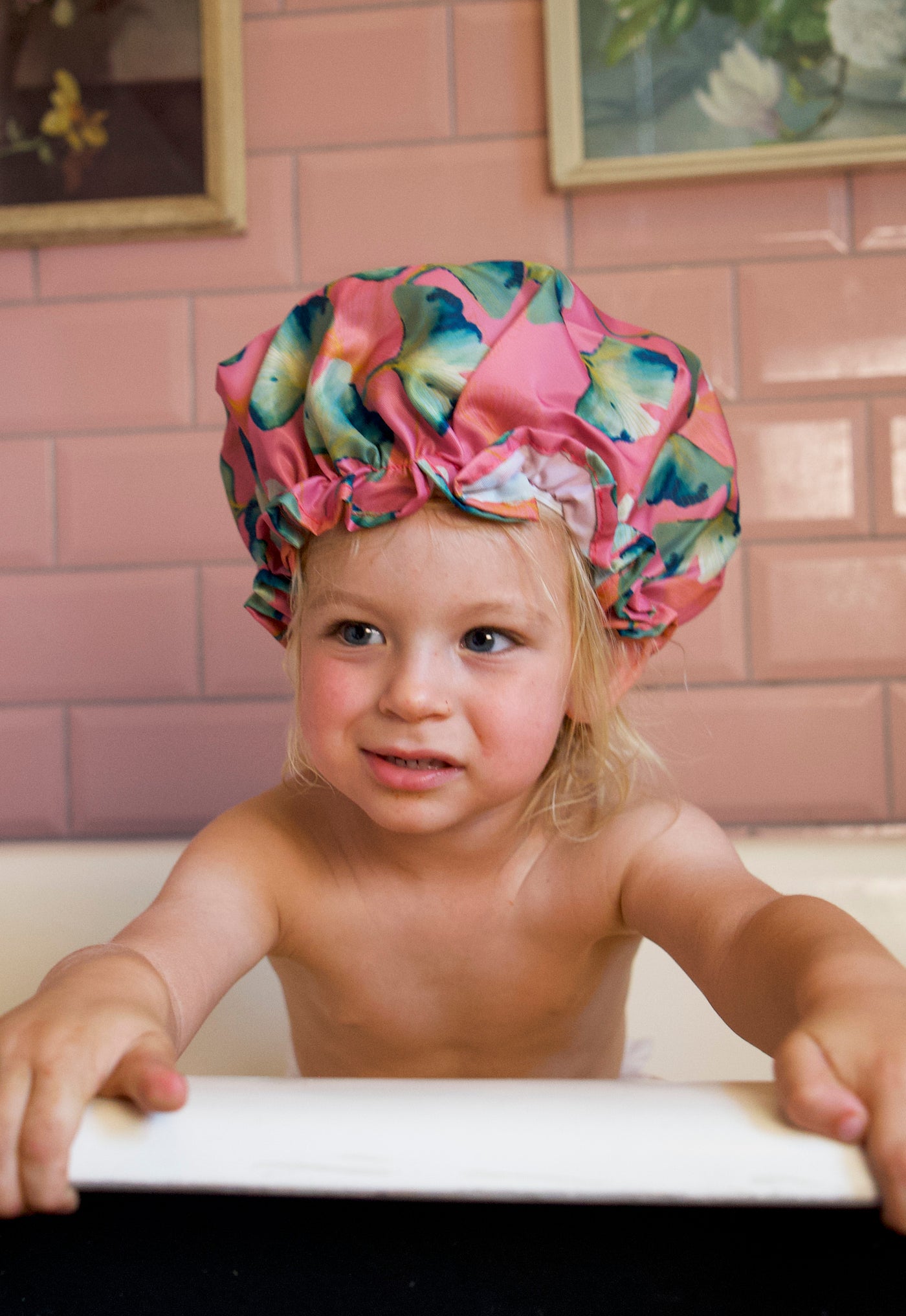 Shower Cap, Thirties Palms THEIR NIBS