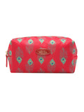 Cosmetic Bag Red Peacock