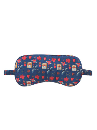 Eye Mask Satin Blue Mon Coeur
