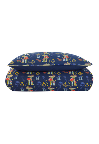 Kids Single Duvet Set Mushroom
