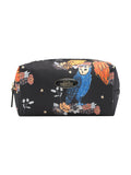 Cosmetic Bag Charcoal Owl Moonlight