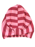 Satin Turban Pink Stripe