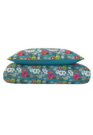 Kids Single Duvet Set Vintage Floral