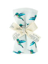 Face Cloth Hummingbird Print